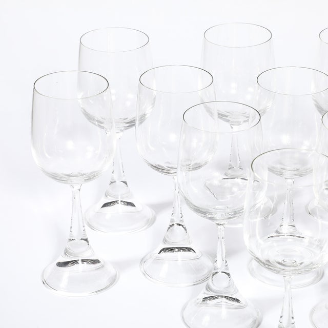 Set of 12 Clarion Wine Glasses Signed Rosenthal by Sigrid Hartmann-Reelitz For Sale - Image 11 of 16