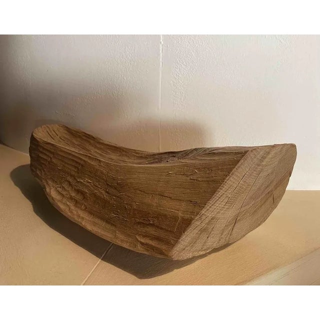 Sculpture, object holder, candy, etc., hand carved in wood by Pietro Meccani in 1989 for Meccani Arredamenti, Cascina...