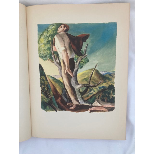 Green Leaves of Grass / Vintage Book of Walt Whitman Poetry Collection / 1940 For Sale - Image 8 of 13