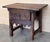Baroque Early 19th Century Spanish Baroque Side Table with Wood Stretcher and Big Drawer For Sale - Image 3 of 18