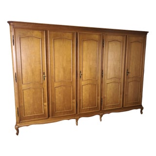Vintage French Louis XVI Style Wardrobe For Sale