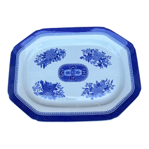 A Copeland Spode Fitzhugh Blue Platter Circa 1960’s