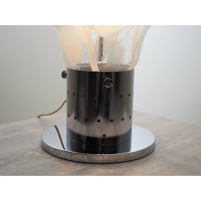 Large Murano Glass Lamp, Italy, 1960s For Sale - Image 9 of 11