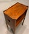 French Late 19th Century French Louis XV Style Walnut Commode Side Table With Cabriole Legs & Storage Door For Sale - Image 3 of 7