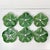 Hollywood Regency 1990s Vintage Hollywood Regency Boho Chic Majolica Cabbage Ware Dinner Plates - Set of 6. For Sale - Image 3 of 14