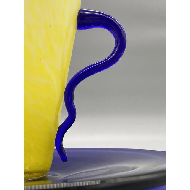 Murano Glass Cup by Ivan Baj for Arcade, Italy For Sale - Image 6 of 9