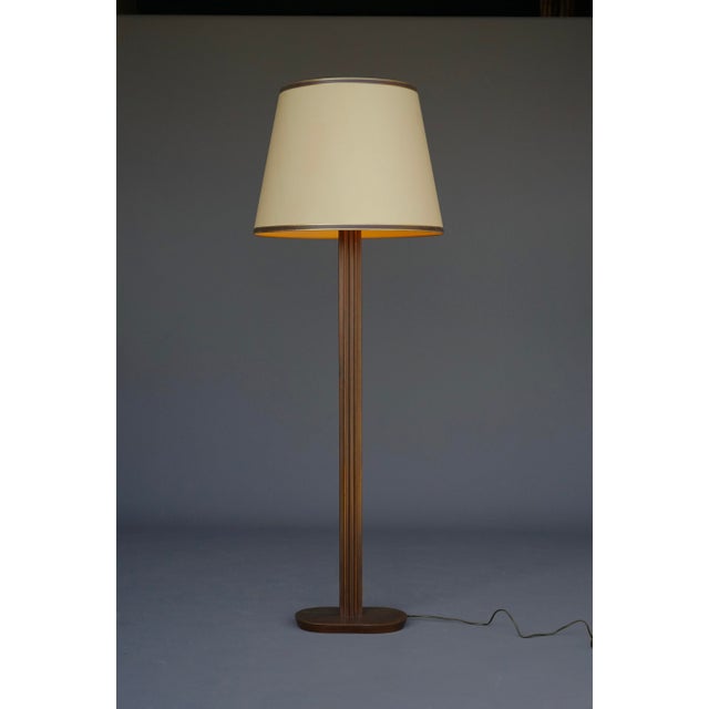 French Bronze Floor Lamp, 1970s For Sale - Image 11 of 12