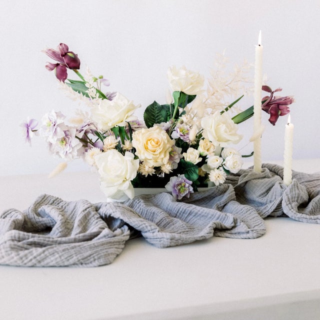 Soft, gauzy, and luxuriously long, our Organic Cotton Table Runner elevates your tabletop with effortless layering. Made...