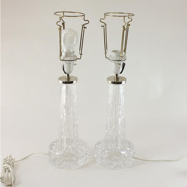 1960s RD2052 Table Lamps by Carl Fagerlund for Orrefors, 1960s, Set of 2 For Sale - Image 5 of 5