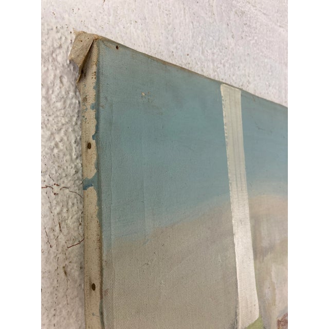 Vintage Oil on Canvas For Sale In Charleston - Image 6 of 11