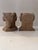 Sculpture Materials 1980s Pair Ram Head Bookends Faux Stone For Sale - Image 7 of 9