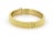 Late 20th Century Roberto Coin 18k Two Tone Gold Diamond Wide Textured Bangle Bracelet For Sale - Image 5 of 6