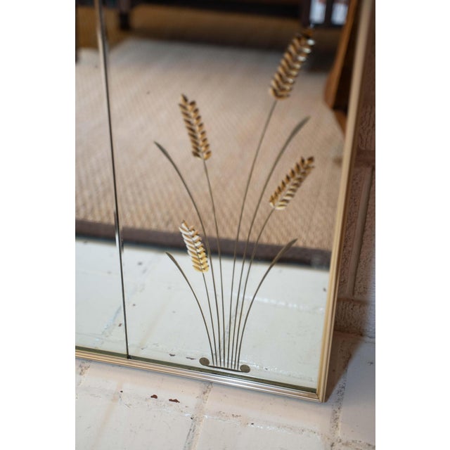 1950s 1950s Mid-Century Multi-Panel Segmented Over-Mantel Mirror by Hart Mirror Plate Co. For Sale - Image 5 of 10
