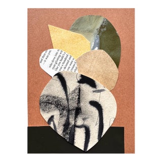 "New Directive 4" Original Mixed-Media Collage on Paper by Zac Woodiel For Sale