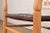 Sam Maloof Style Studio Crafted Solid Spalted Maple and Woven Leather Rocking Chair For Sale - Image 9 of 14