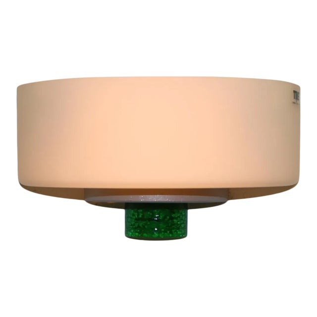 Modern Carlo Nason Murano Wall Lamp White Glass For Sale