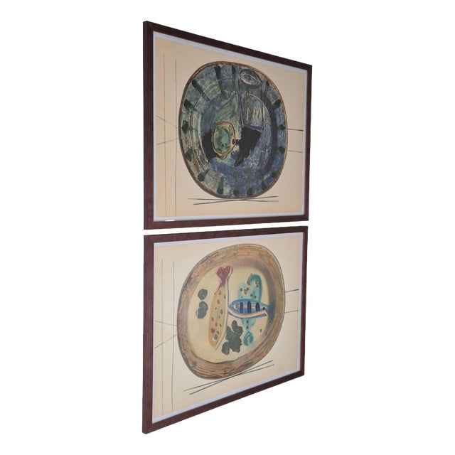 Pablo Picass for Albert Skira, Céramiques De Picasso, 1948, Paper For Sale