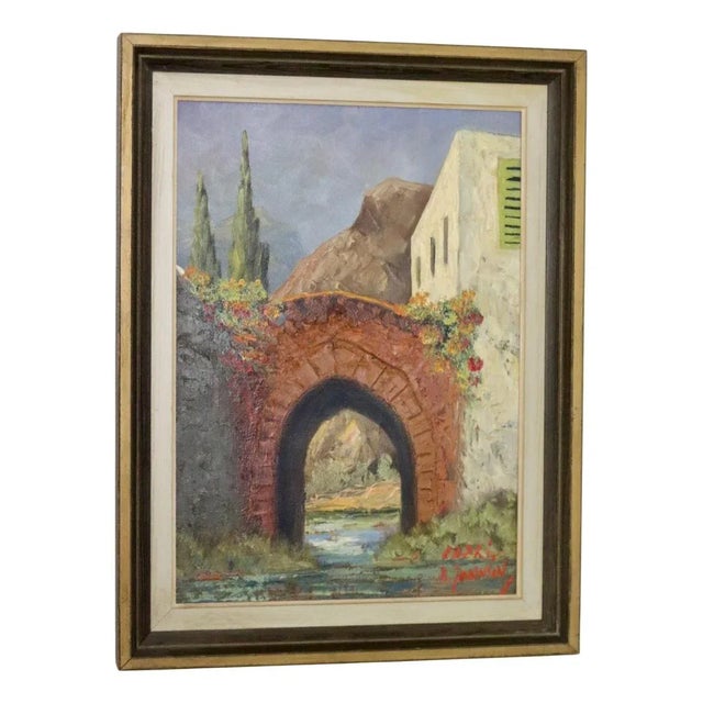 Bernt Johnson, Lapri, Russia, 1950s, Oil, Framed For Sale - Image 8 of 8