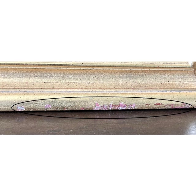 Early 20th Century Gilded Framed Lithograph Print of the Famous American Folk Art Painting "Rosa Heywood" For Sale - Image 11 of 15