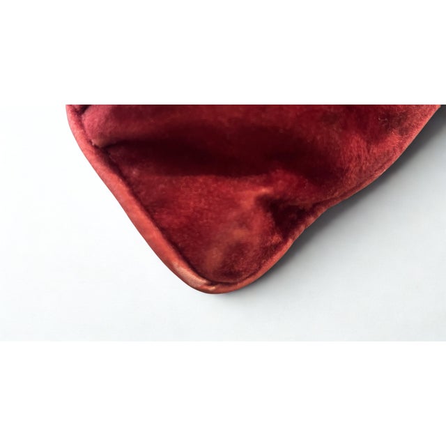 Mid 20th Century Vintage Needlepoint Pillow Assorted Fruit Motif For Sale - Image 5 of 6