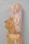 Vintage Seymour Shuren Modern Carved Pink Marble Tall Woman Figure Sculpture For Sale - Image 17 of 18