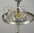Late 20th Century Traditional Five Arm Brushed Steel Chandelier For Sale - Image 11 of 12