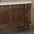 Mid 20th Century Mid 20th Century Grand French Louis XVI Mahogany Round-Sided Buffet With Carrara Marble For Sale - Image 5 of 18