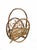 Wood Vintage Italian Boho Bamboo Magazine Rack by Franco Albini, 1960s For Sale - Image 7 of 8
