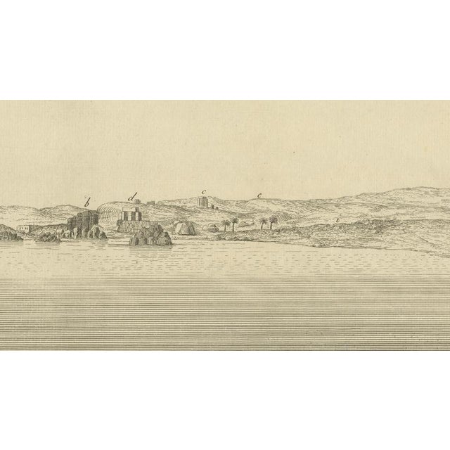 Syene and Elephantine Island Egypt Engraving, 1755, Paper For Sale - Image 6 of 10