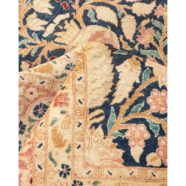 Textile Mogul Collection Hand-Knotted Area Rug - Blue 8' 1" x 10' 5" For Sale - Image 7 of 9