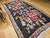 Vintage Caucasian Karabagh Kilim, Flat-Woven Wool, Allover Floral Pattern, Chocolate & Red, 7x13 For Sale In Chicago - Image 6 of 15