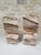 Mid-Century Modern 1970s Set of Mid Century Modern Petrified Wood Bookends For Sale - Image 3 of 7