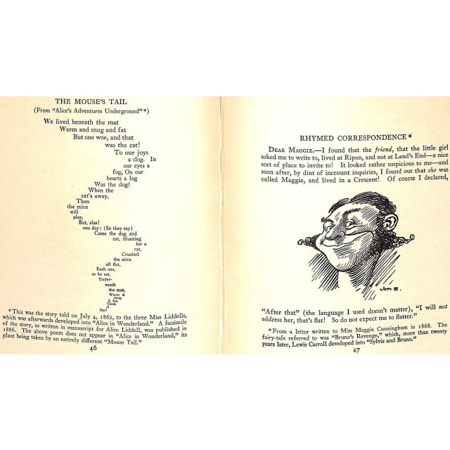 1920s "Further Nonsense Verse and Prose" 1926 Carroll, Lewis For Sale - Image 5 of 11