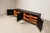 Black Sideboard in Black Oak and Chrome by Florence Knoll Bassett for Knoll International, 1960s For Sale - Image 8 of 18