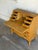 Oak Secretary Bureau With Drop-Front Desk and 9 Drawers Denmark Mid-Century Modern 1970s For Sale - Image 9 of 11