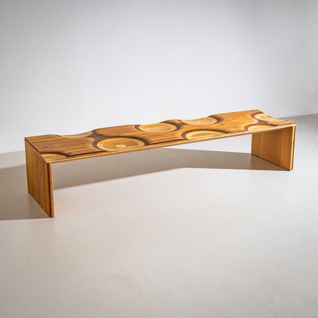 “Ripples” Bench by Toyo Ito (b. 1941) for Horm, Italy, designed in 2003 For Sale - Image 9 of 18