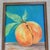 1970s VTG Original Still Life Oil Painting in Ornate Gilt Wood Frame Peach Signed Ooak For Sale - Image 5 of 18
