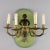 Gold Italian Golden Metal Wall Lamp For Sale - Image 8 of 8