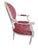 Vintage Louis XVI Armchair French Provincial Francesca Chair Attributed to Ethan Allen For Sale - Image 10 of 15