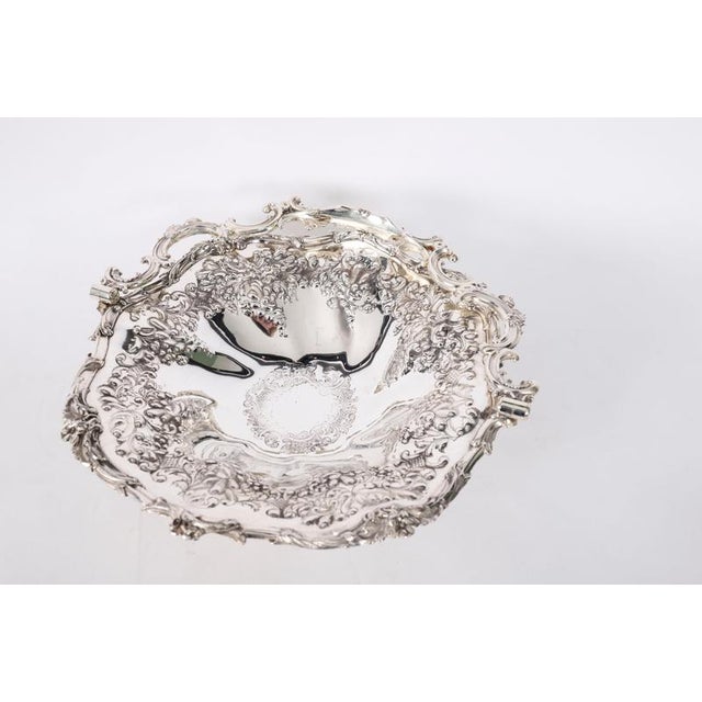 Antique Victorian Silver Plated Fruit Basket, 19th Century For Sale - Image 5 of 14