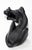 Large Coffee Table Sculptural Base of a Panther Large Black Cat Mid Century For Sale - Image 6 of 9