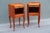Brown Pair of French Louis XV Style Side Tables Nightstands For Sale - Image 8 of 14