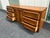 1960s Dixie 9-Drawer Brutalist Walnut Triple Long Dresser For Sale - Image 11 of 12