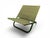 Vintage Lounge Chair in Green Metal and Canvas with Floral Cushion from Arflex For Sale - Image 5 of 14