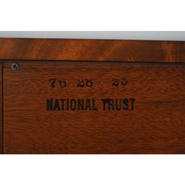 Kindel French Empire Flame Mahogany Sideboard For Sale - Image 12 of 12