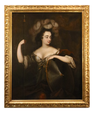 After Willem Wissing, Portrait of the Duchess of Marlborough as Minerva, 1680, Oil on Canvas