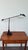 This large desk lamp is a true gem of minimalist balance. A Dutch design from the 1980s, it is manufactured by E/lite....