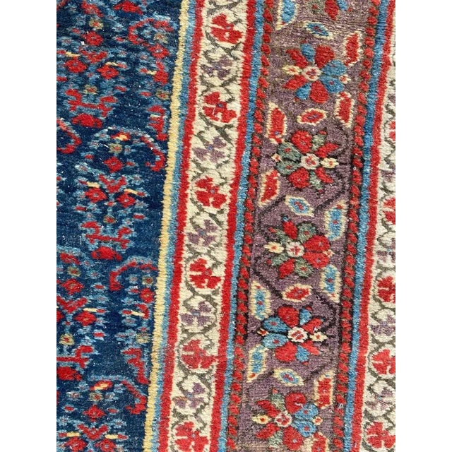 Blue Antique North Western Runner For Sale - Image 8 of 18
