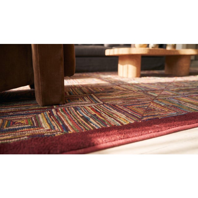 Mid-20th Century American Hooked Rug ( 7' 6'' x 9' 2'' - 228 x 279 cm ) For Sale - Image 15 of 15