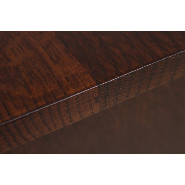 Stickley Mission Oak Arts & Crafts Sideboard W. Backsplash For Sale - Image 13 of 18